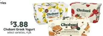 Fareway Chobani Greek Yogurt offer