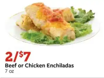 Fareway Beef or Chicken Enchiladas 7 oz offer