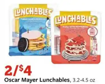 Fareway Oscar Mayer Lunchables offer