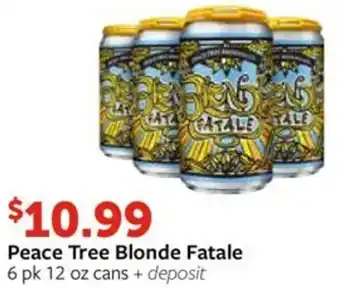 Fareway Peace Tree Blonde Fatale offer