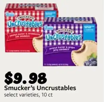 Fareway Smucker's Uncrustables offer