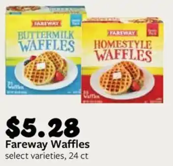 Fareway Fareway Waffles offer