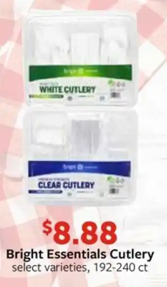 Fareway Bright Essentials Cutlery offer