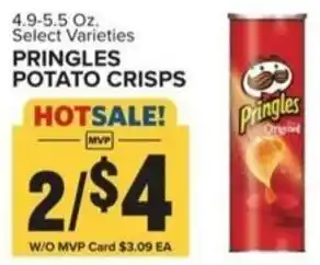 Food Lion PRINGLES POTATO CRISPS offer