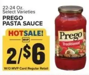 Food Lion PREGO PASTA SAUCE offer