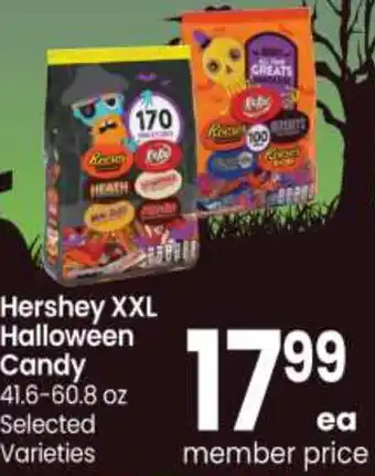 Safeway Hershey XXL Halloween Candy 41.6-60.8 oz offer