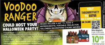 Safeway New Belgium 12 oz offer