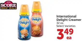 Albertsons International Delight Creamer 32 oz offer