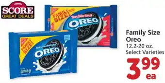 Albertsons Family Size Oreo 12.2-20 oz offer