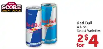 Albertsons Red Bull 8.4 oz offer