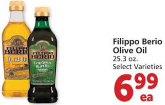 Albertsons Filippo Berio Olive Oil 25.3 oz offer