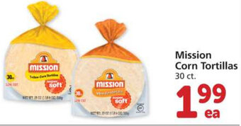 Albertsons Mission Corn Tortillas offer