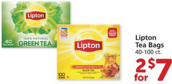 Albertsons Lipton Tea Bags offer
