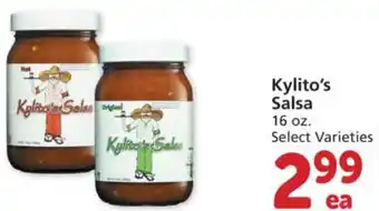 Albertsons Kylito's Salsa 16 oz offer