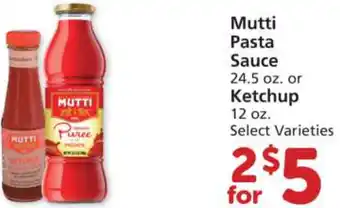 Albertsons Mutti Pasta Sauce 24.5 oz Or Ketchup offer