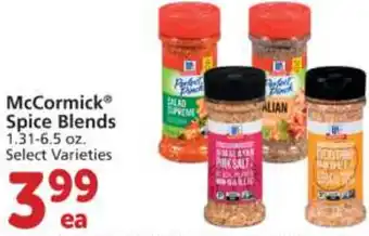Albertsons McCormick Spice Blends 1.31-6.5 oz offer