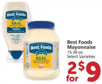 Albertsons Best Foods Mayonnaise 15-30 oz offer