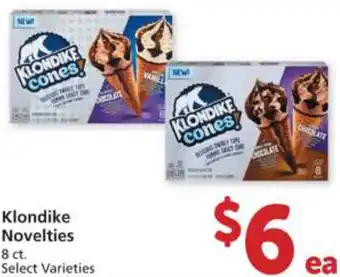 Albertsons Klondike Novelties offer