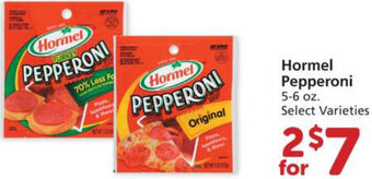 Albertsons Hormel Pepperoni 5-6 oz offer
