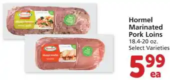 Albertsons Hormel Marinated Pork Loins 18.4-20 oz offer