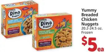 Albertsons Yummy Breaded Chicken Nuggets 20.2-24.5 oz offer
