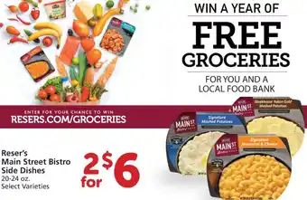 Albertsons Reser's Main Street Bistro Side Dishes 20-24 oz offer