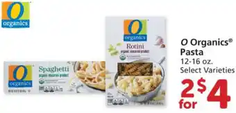 Albertsons O Organics Pasta 12-16 oz offer
