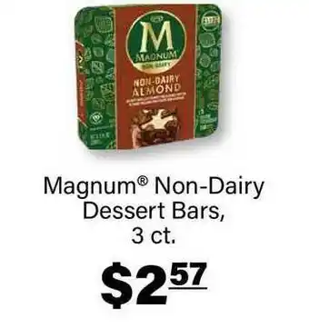 Commissary Magnum® Non-dairy Dessert Bars, 3 Ct. offer