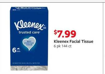 Fareway Kleenex Facial Tissue offer