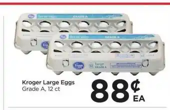 Food 4 Less Kroger Large Eggs offer