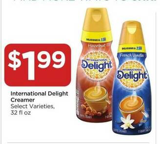 Food 4 Less International Delight Creamer offer