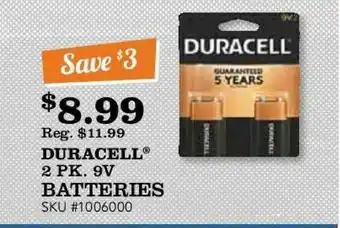 McLendon Duracell Batteries offer