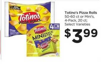 Food 4 Less Totino's Pizza Rolls offer