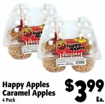 Food Giant Happy Apples Caramel Apples offer