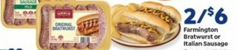 Save a Lot Farmington Bratwurst Or Italian Sausage offer