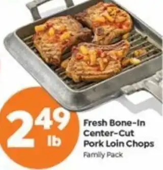Save a Lot Fresh Bone-In Center-Cut Pork Loin Chops offer