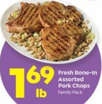 Save a Lot Fresh Bone-In Assorted Pork Chops offer