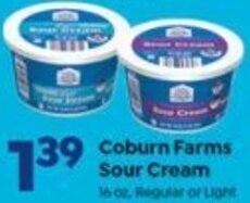 Save a Lot Coburn Farms Sour Cream offer