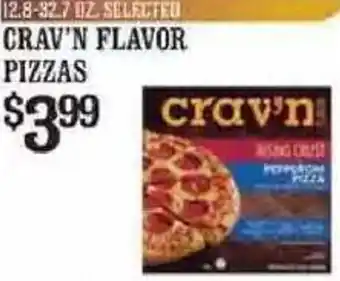 The Markets Crav'n Flavor Pizzas offer