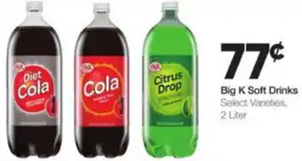 Ruler Foods Big K Soft Drinks 2 Liter offer