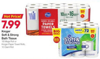 Ruler Foods Kroger Soft & Strong Bath Tissue offer