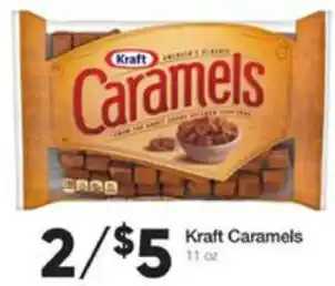 Ruler Foods Kraft Caramels 11 oz offer
