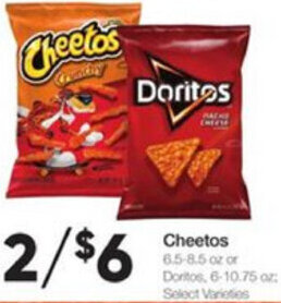 Ruler Foods Cheetos offer