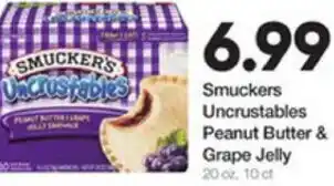 Ruler Foods Smuckers Uncrustables Peanut Butter & Grape Jelly offer