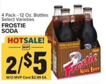 Food Lion FROSTIE SODA offer