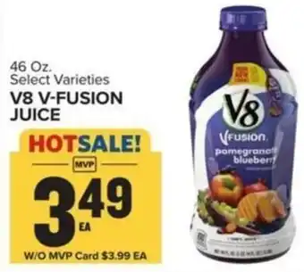 Food Lion V8 V-FUSION JUICE offer