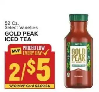 Food Lion GOLD PEAK ICED TEA offer