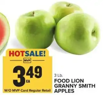 Food Lion FOOD LION GRANNY SMITH APPLES offer