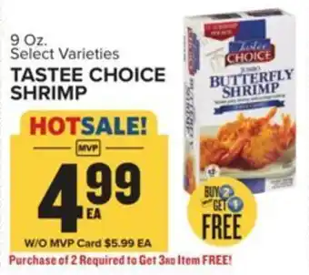Food Lion TASTEE CHOICE SHRIMP offer