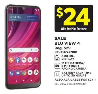 Dollar General BLU VIEW 4 offer